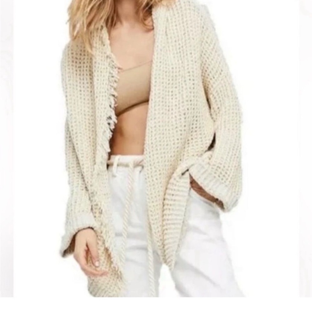 Free People I’ll Be Around Cardigan size medium - Silk and cotton blend - Picture 9 of 9